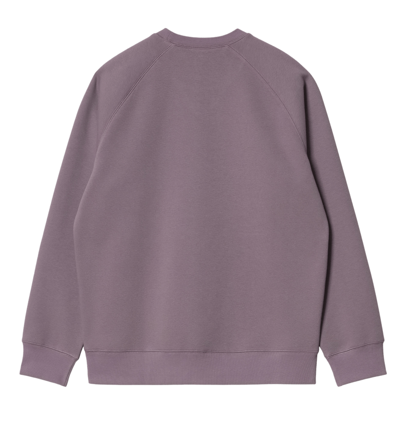 CARHARTT - Chase Sweat, Misty thistle / Gold - Image 2