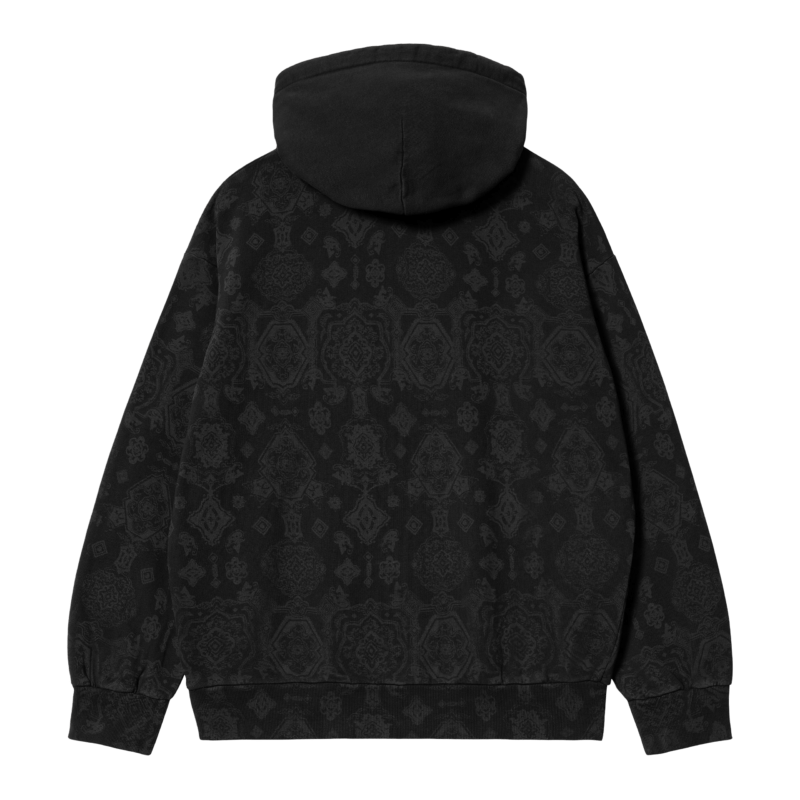 CARHARTT WIP - CARHARTT - Hooded Verse Sweat Print, Black - Image 2