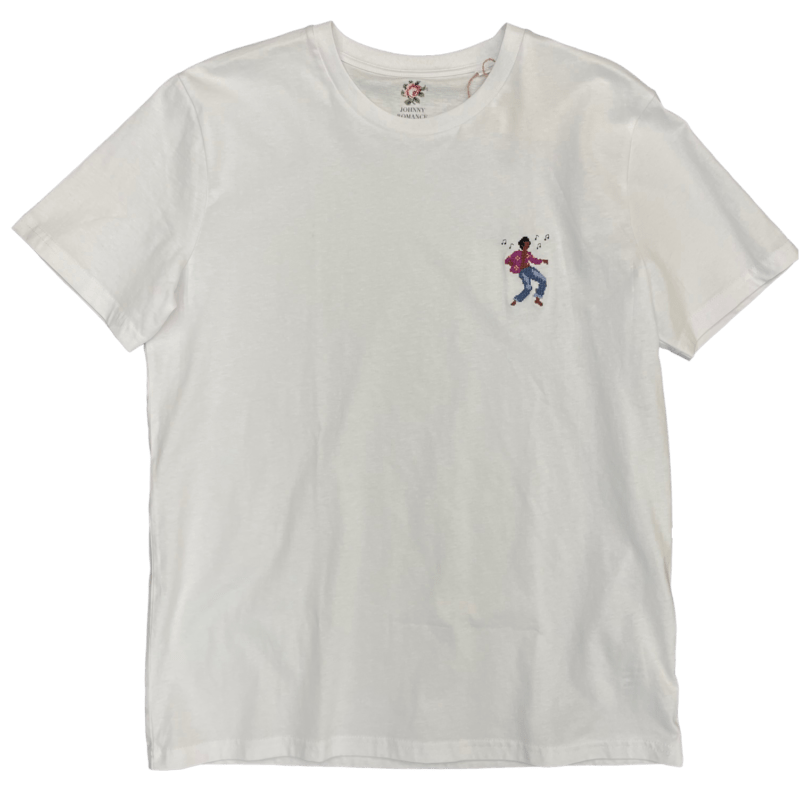 JOHNNY ROMANCE - Danseur, Blanc