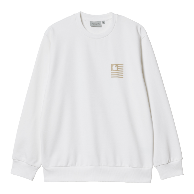 CARHARTT - Medley State Sweat, White