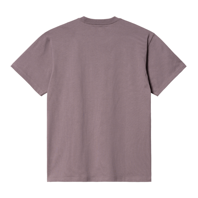 CARHARTT - S/S Chase T-shirt, Misty thistle/ Gold - Image 2