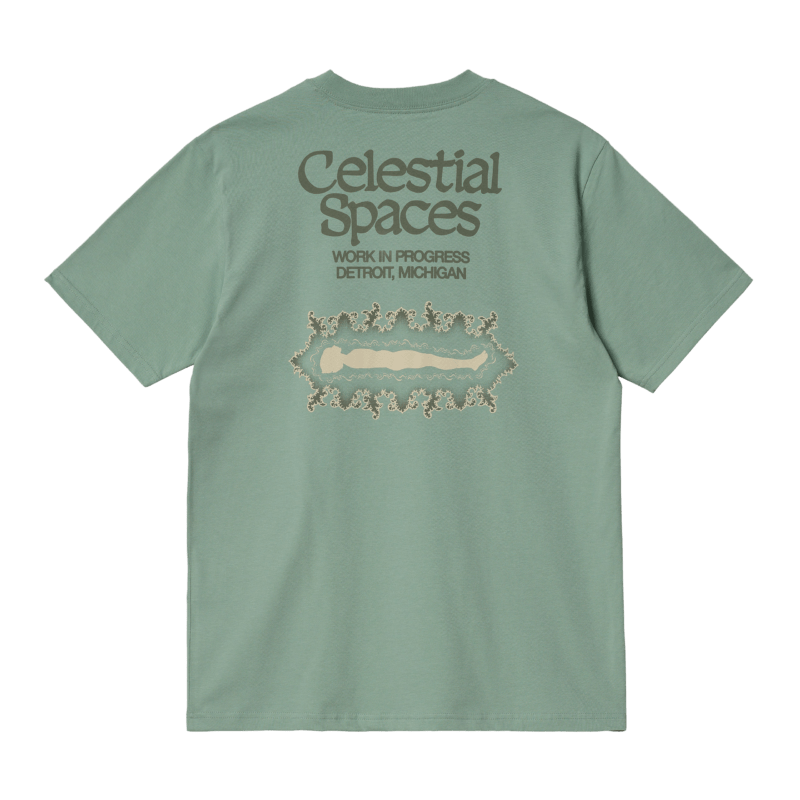 CARHARTT - S/S Spaces T-shirt, Misty sage - Image 2