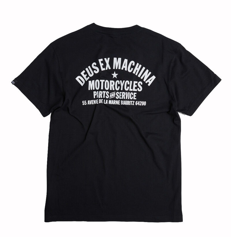 DEUS - Biarritz Adress Tee, Black