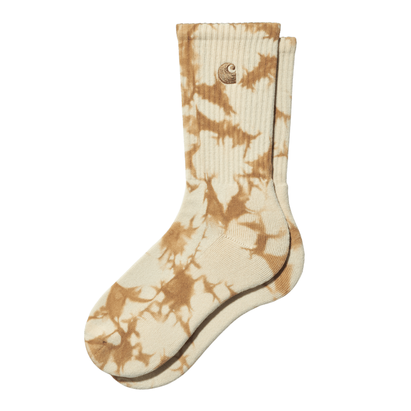 CARHARTT - Vista socks, Dusty H Brown/ Natural