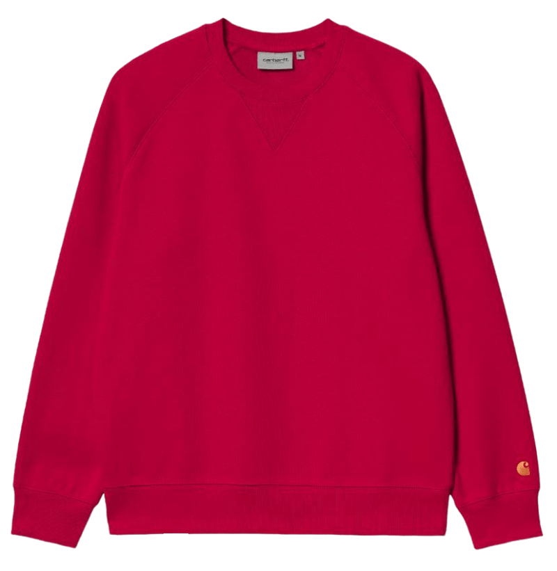CARHARTT - Chase Sweat, Cornel/ Gold