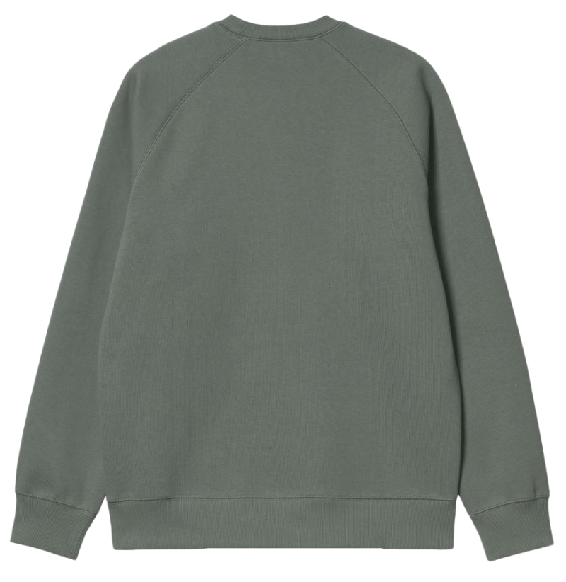 CARHARTT - Chase Sweat, Thyme/ Gold - Image 2