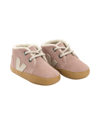 VEJA – Baby Winter Suede Babe – Pierre – Pointure : 17/18 VEJA – Baby Winter Suede Babe – Pierre – Pointure : 17/18