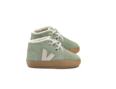 VEJA – Baby Winter Suede Clay – Pierre – Pointure 17/18