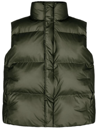 RAINS – Boxy Puffer Vest, Evergreen RAINS – Boxy Puffer Vest, Evergreen