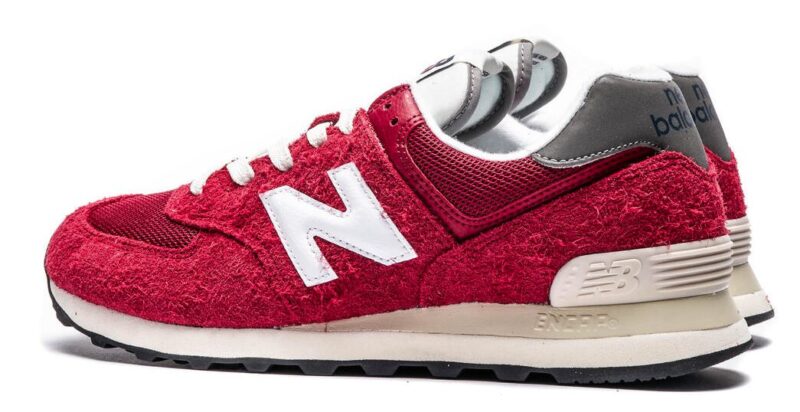 NEW BALANCE - 574HR2, Varsity red/ White - Image 3