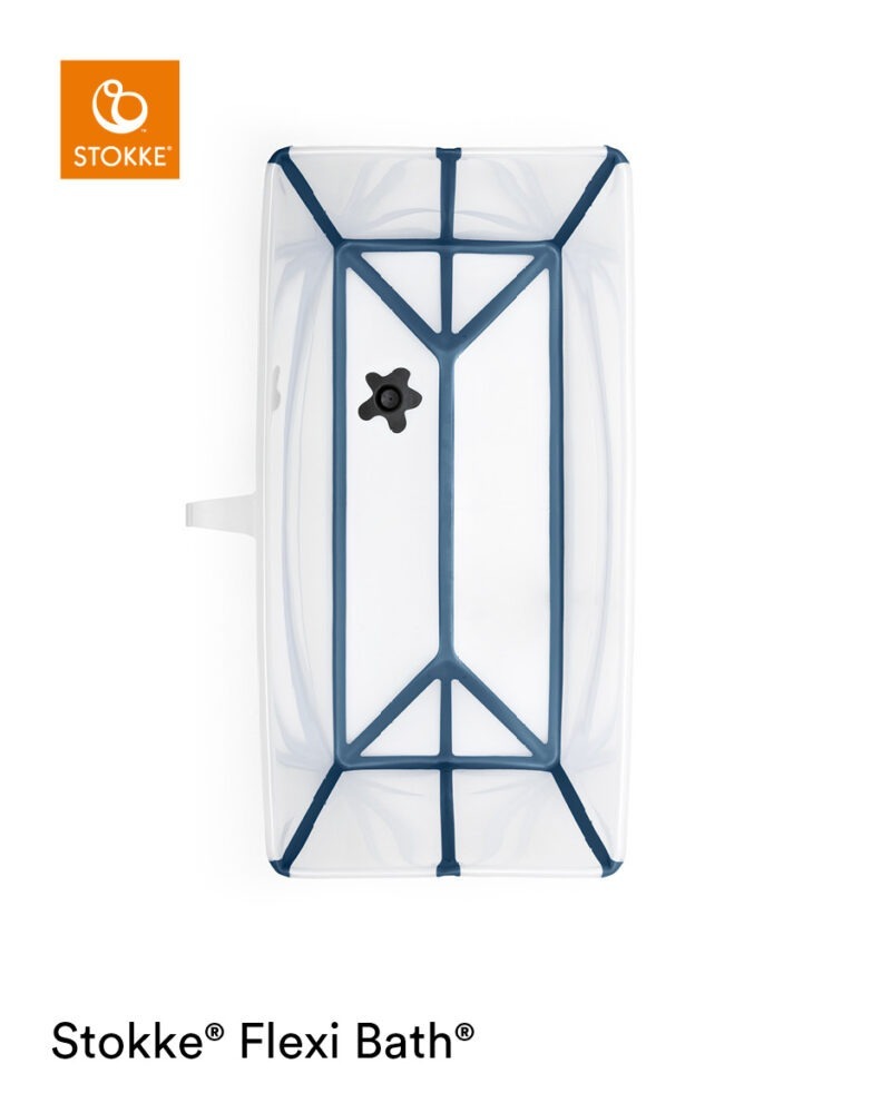 STOKKE - Flexi Bath - Transparent blue - Image 3