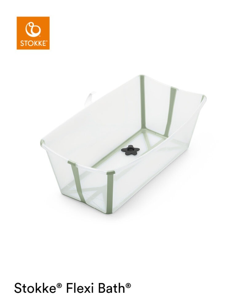 STOKKE - Flexi Bath X Large  - Transparent green