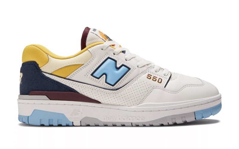 NEW BALANCE 550 NCF SEA SALT CAROLINA TEAM