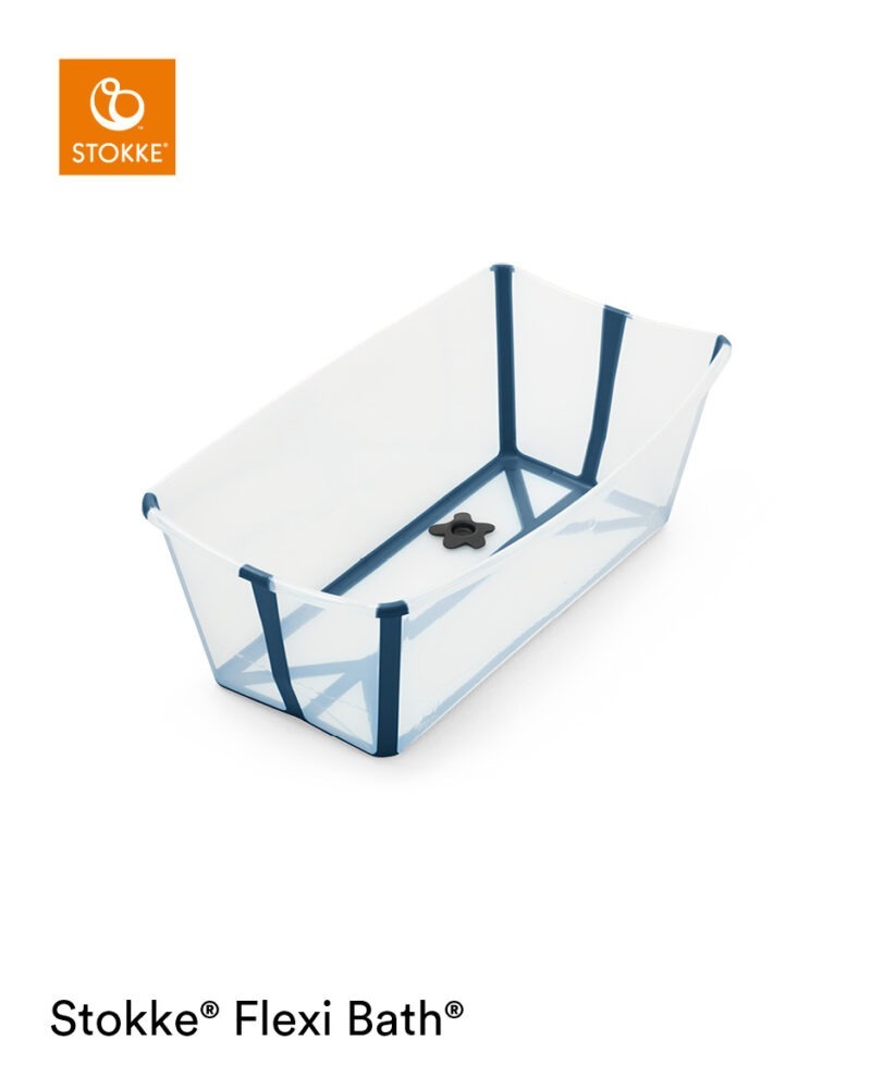 STOKKE - Flexi Bath X Large - Transparent Blue