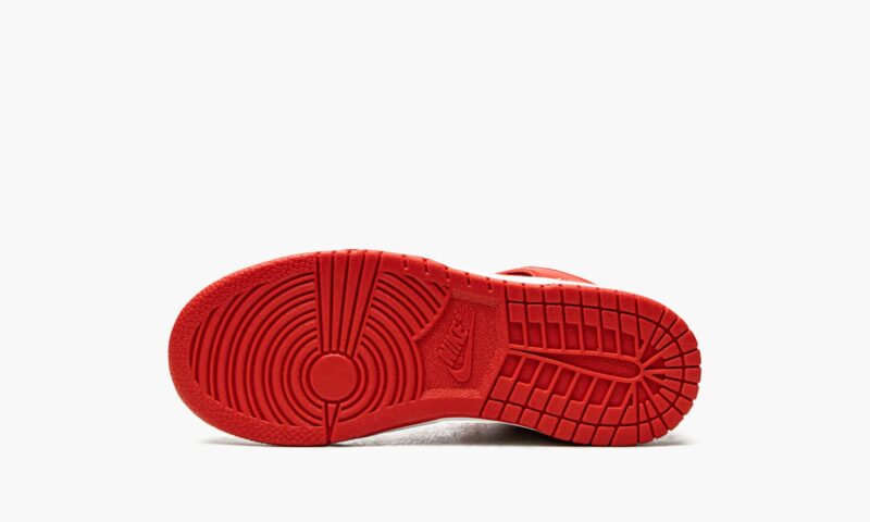 NIKE - Dunk High White University Red - Image 3