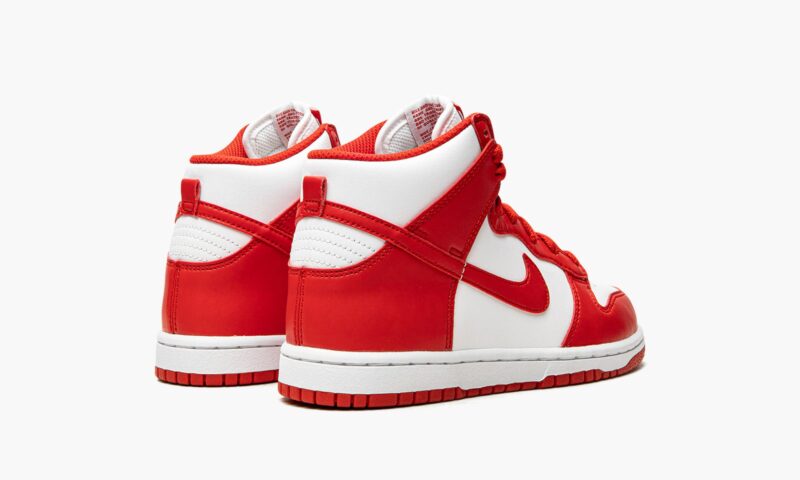NIKE - Dunk High White University Red - Image 5