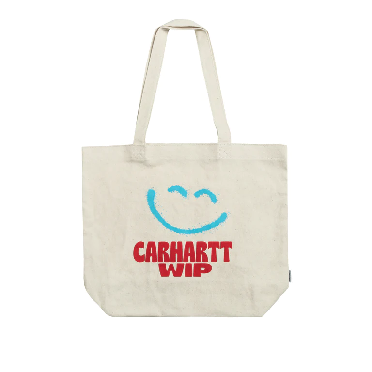 CARHARTT WIP - CARHARTT - Canvas Graphic Tote 65/35 Natural