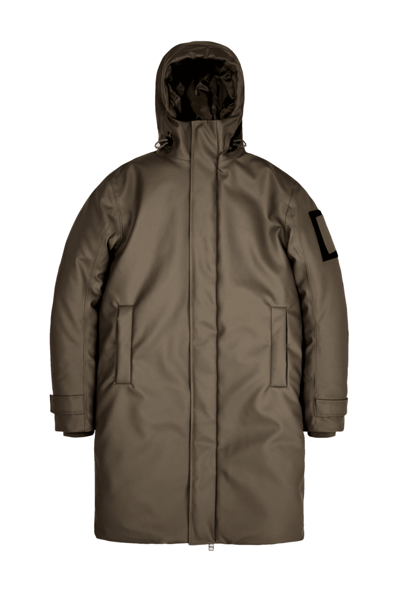 RAINS Glacial Coat Wood