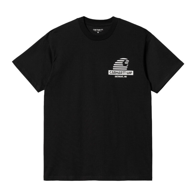 CARHARTT - S/S Mechanic T-shirt, Black / White