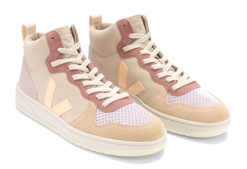 VEJA - V-15 Suède, Multico Peach - Image 2