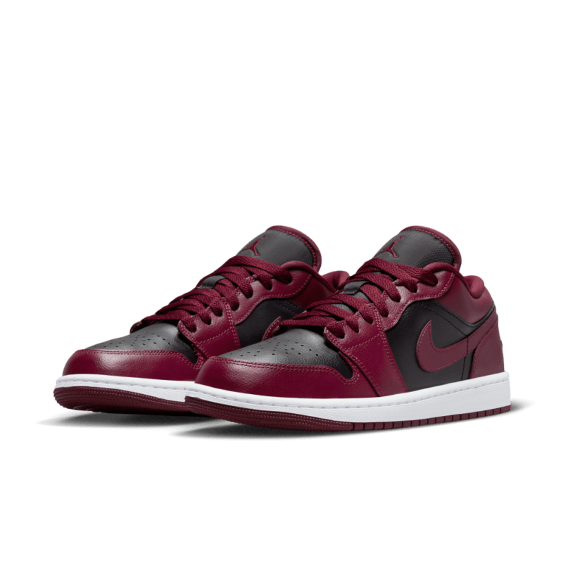 NIKE - AIR JORDAN 1 Low Black Cherrywood - Image 6