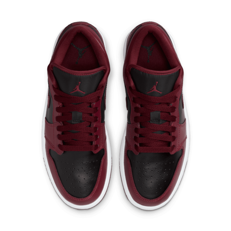 NIKE - AIR JORDAN 1 Low Black Cherrywood - Image 5