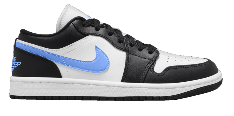 NIKE - AIR JORDAN 1 Low Black University Blue