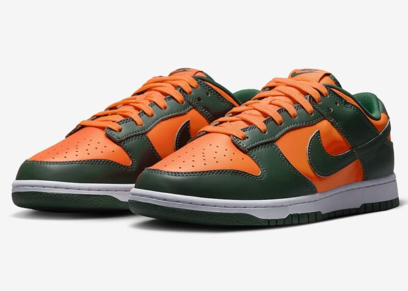 NIKE - Dunk Low, Miami Hurricanes - Image 2