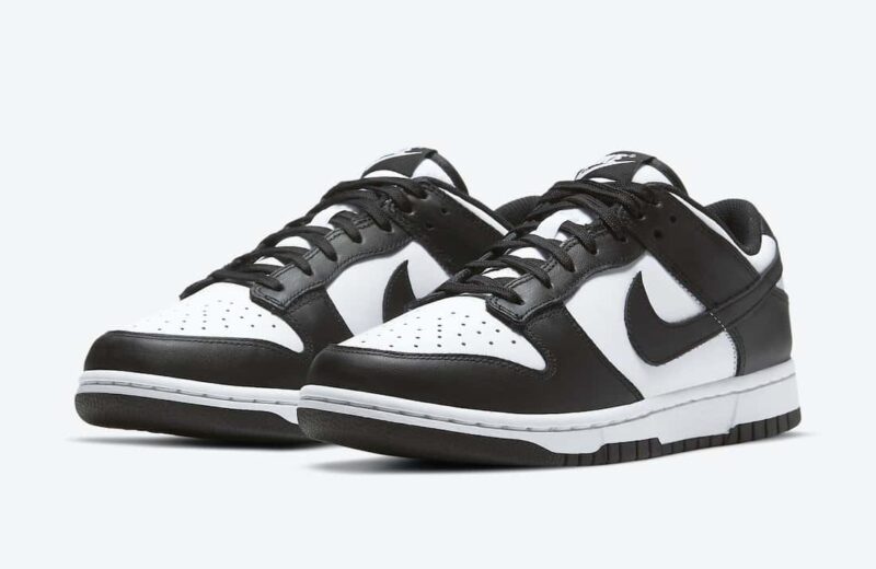 NIKE - Dunk Low PANDA White Black - Image 4