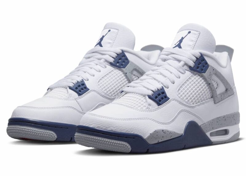 NIKE -  Air Jordan 4 Midnight Navy - Image 2