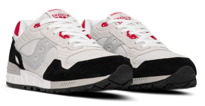 SAUCONY - Shadow 5000, White/ Black/ Red - Image 2