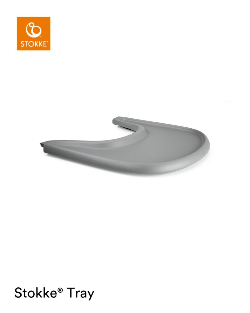 STOKKE - Tablette Pour Chaise Haute Tripp Trapp - Gris Tempête - Liste de Naissance  Elodie et BASTIEN
