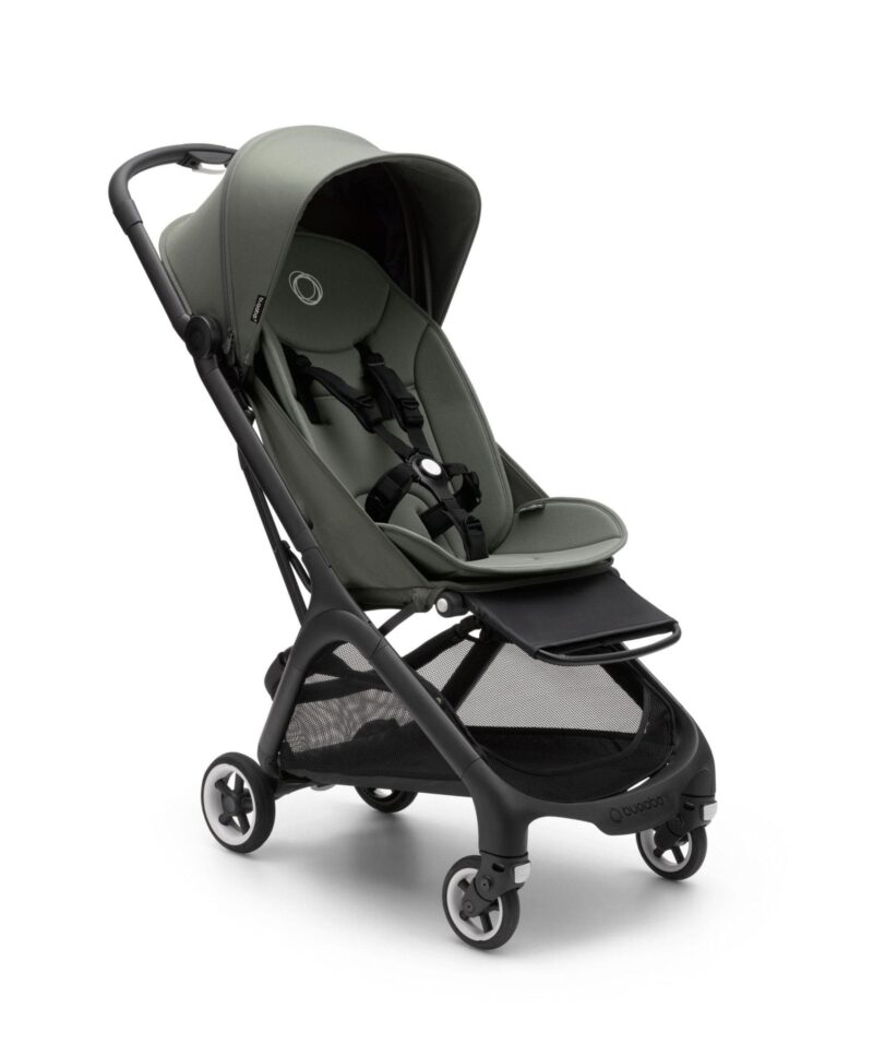 Poussette Bugaboo Dragonfly   Complète - Noir / Forest Green / Forest Green- Liste de Naissance - Pauline et Baptiste - Image 6