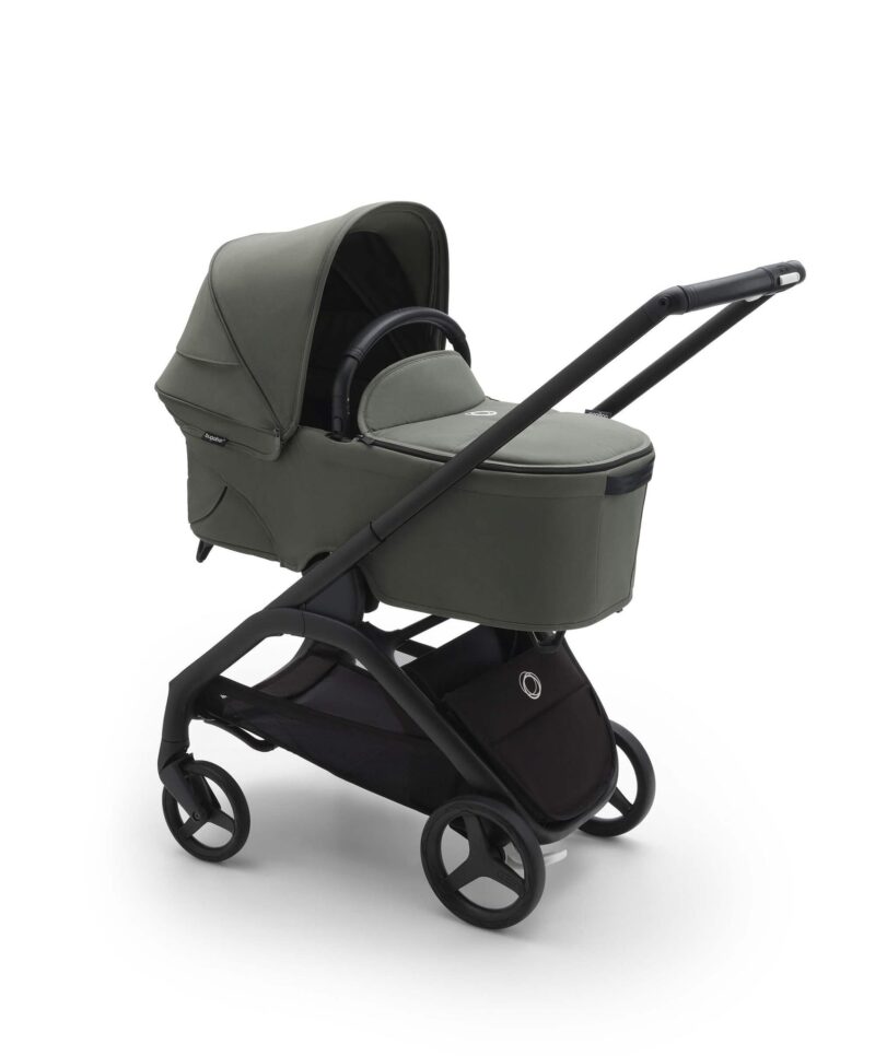 Poussette Bugaboo Dragonfly   Complète - Noir / Forest Green / Forest Green- Liste de Naissance - Pauline et Baptiste - Image 2