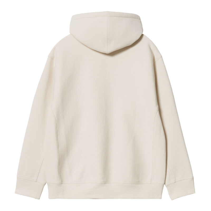 CARHARTT WIP - CARHARTT - Hooded American Script Sweat, Natural - Image 2