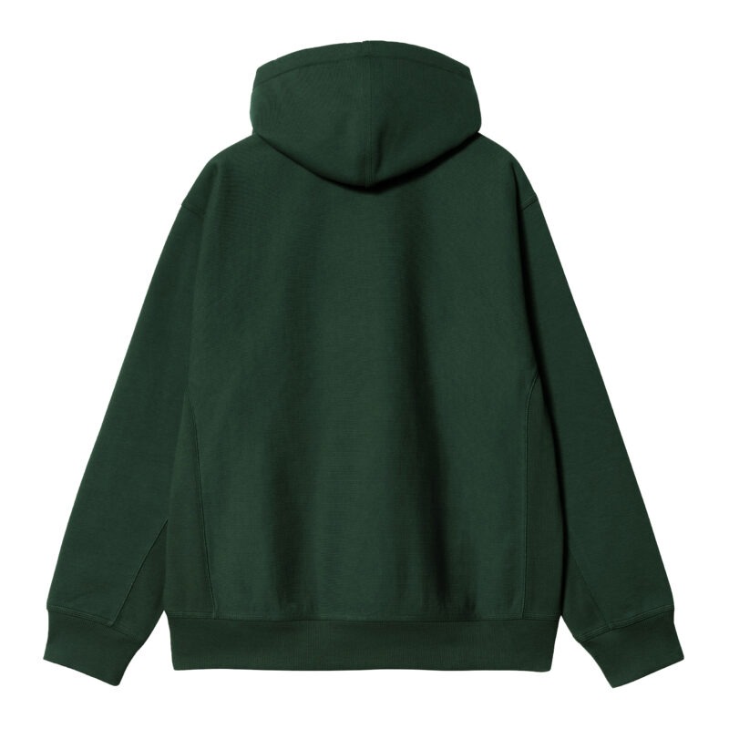 CARHARTT WIP - CARHARTT - Hooded Locker Sweat Treehouse / Yellow - Image 2