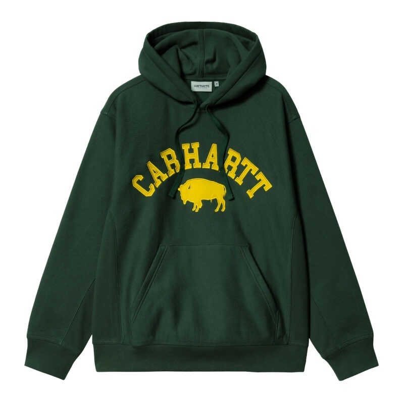 CARHARTT WIP - CARHARTT - Hooded Locker Sweat Treehouse / Yellow