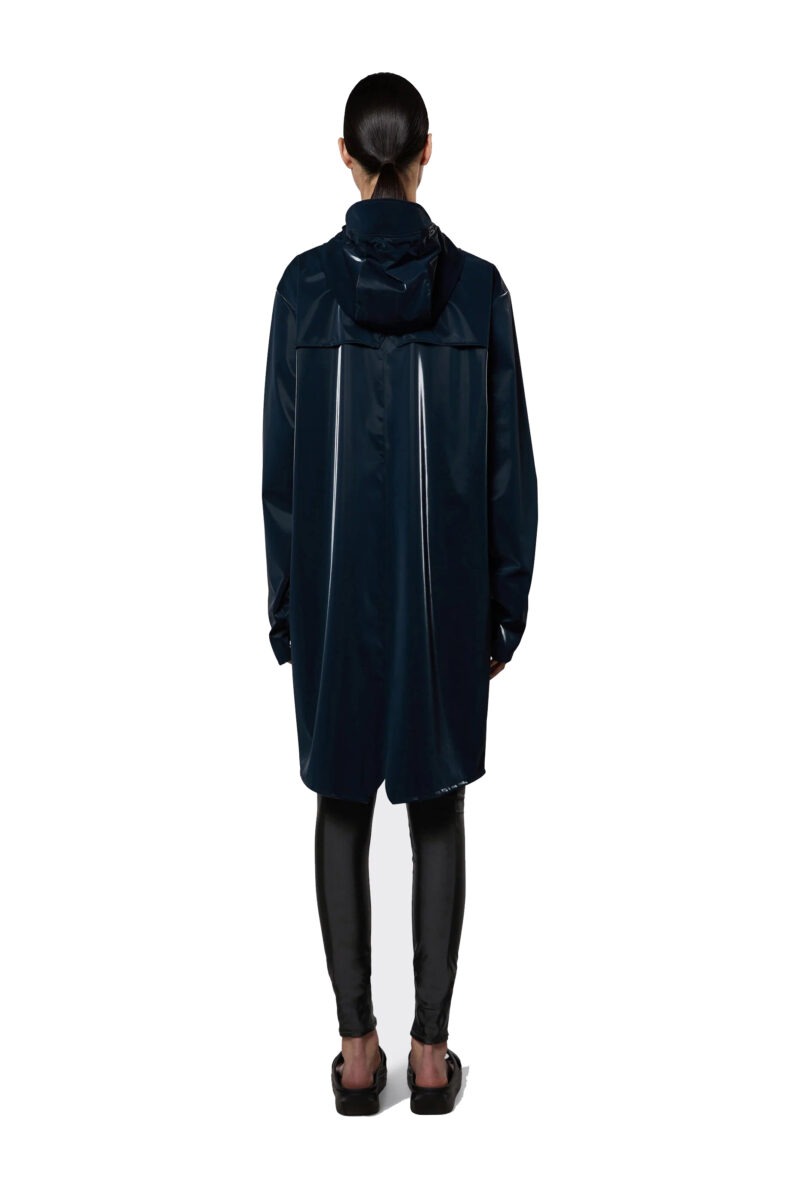 RAINS - Long Jacket, Ink - Image 3