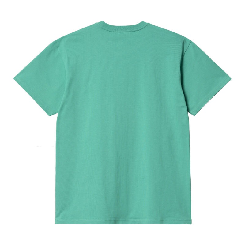 CARHARTT WIP - CARHARTT - S/S Chase T-shirt, Aqua Green - Image 2