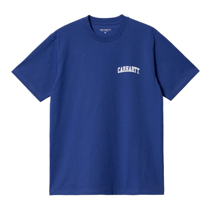 CARHARTT - S/S University Script T-Shirt, Lazurite