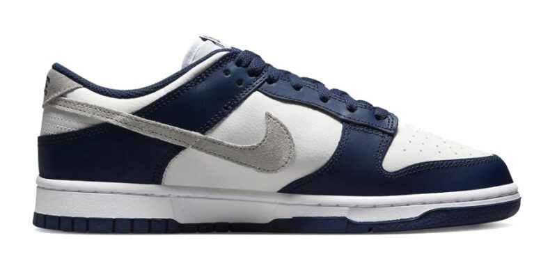 NIKE - Dunk Low, Midnight Navy - Image 5