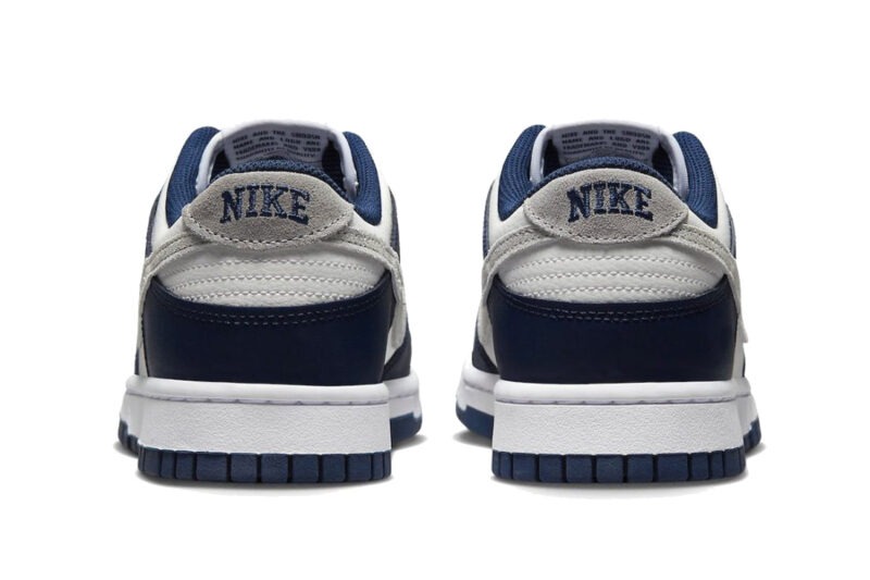 NIKE - Dunk Low, Midnight Navy - Image 3