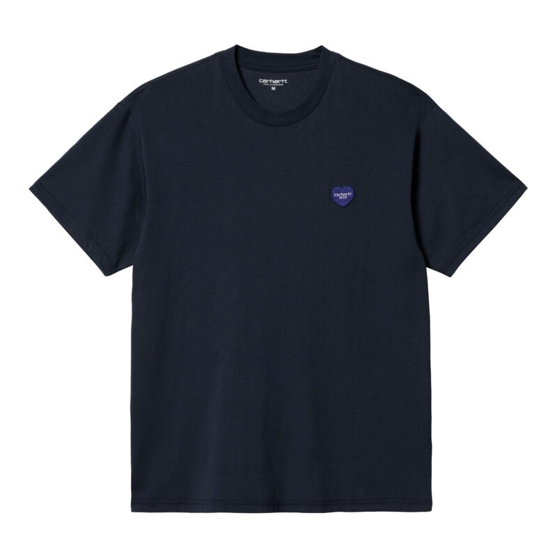 CARHARTT WIP - CARHARTT - S/S Double Heart T-Shirt, Blue