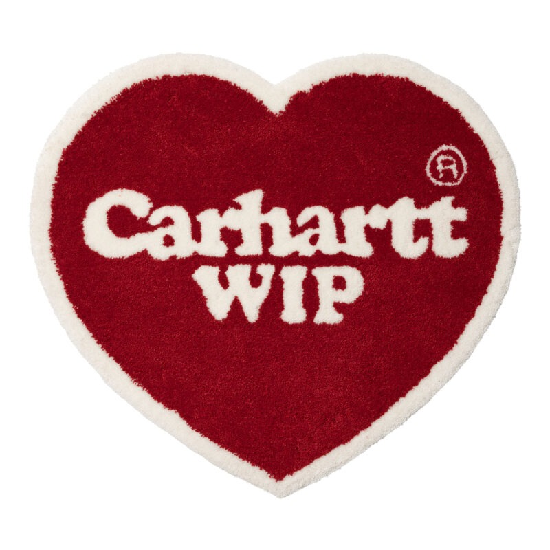 CARHARTT WIP - CARHARTT - Heart Rug, Red / White
