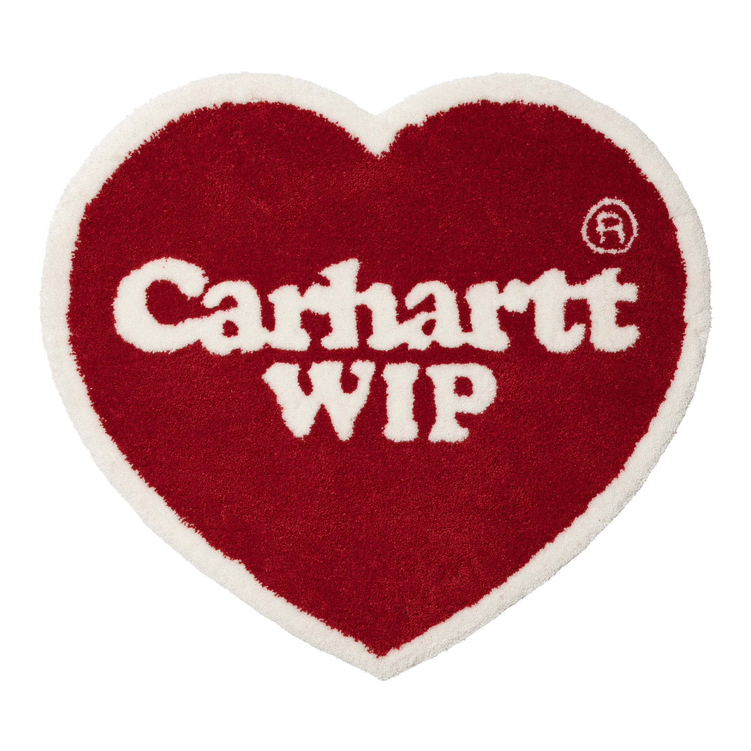 CARHARTT WIP - CARHARTT - Heart Rug, Red / White - INSIDE URBAN WEAR