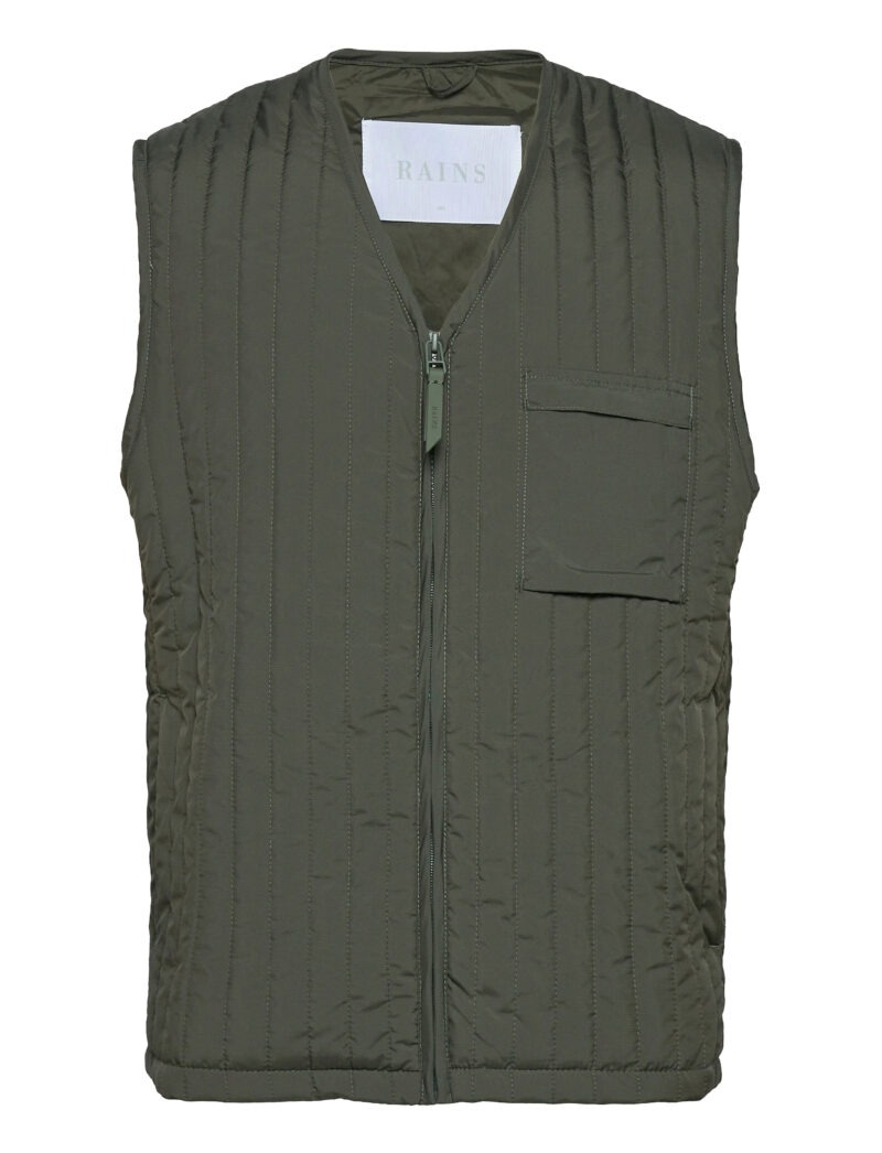 RAINS - Liner Vest, Green