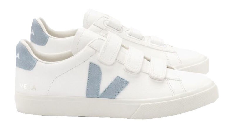 VEJA - Recife Leather Extra White/ Steel