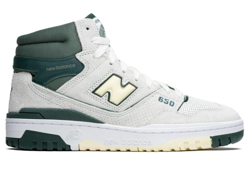 NEW BALANCE BB650 RVG SEA SALT NIGHTWATCH GREEN