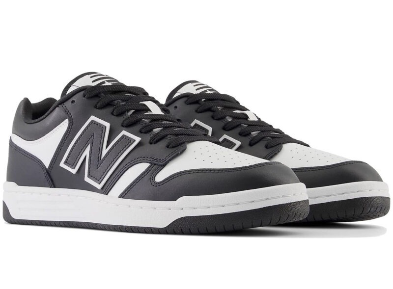NEW BALANCE - BB480 LBA WHITE BLACK - Image 2