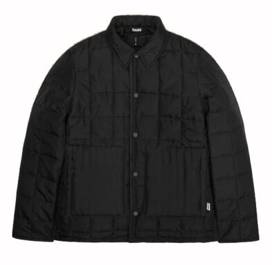 RAINS – Liner shirt jacket – black